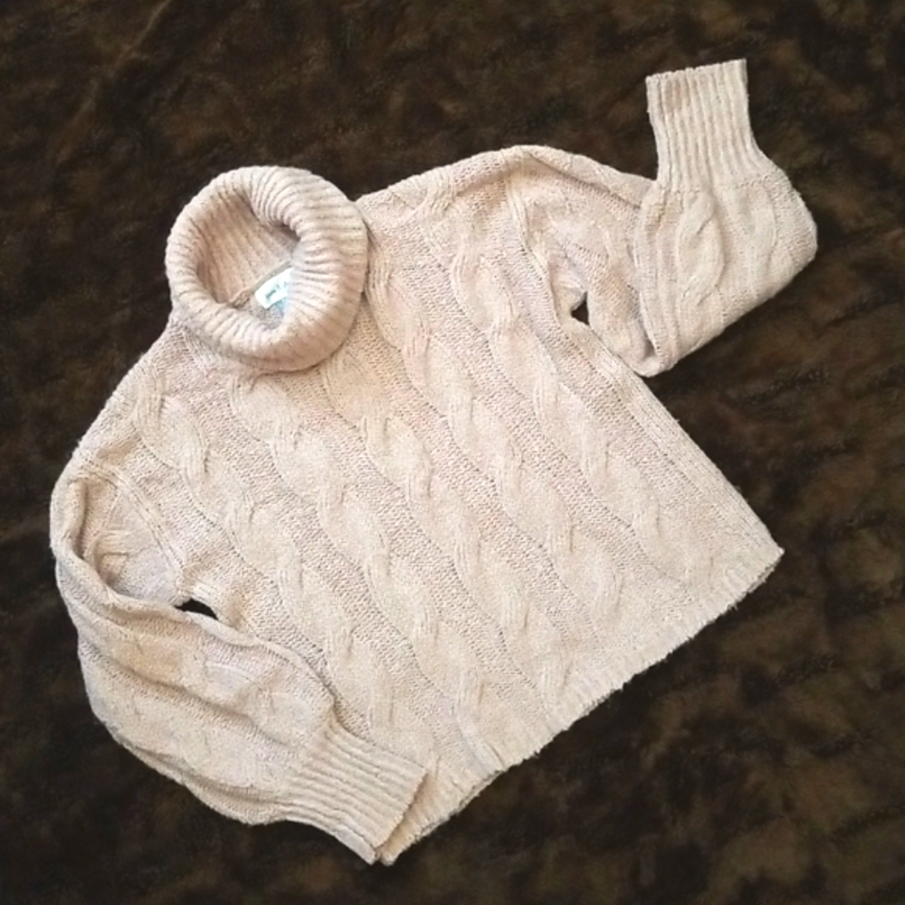 Yarn & Sea Turtleneck Sweater - Small